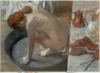 The Tub by Edgar Degas